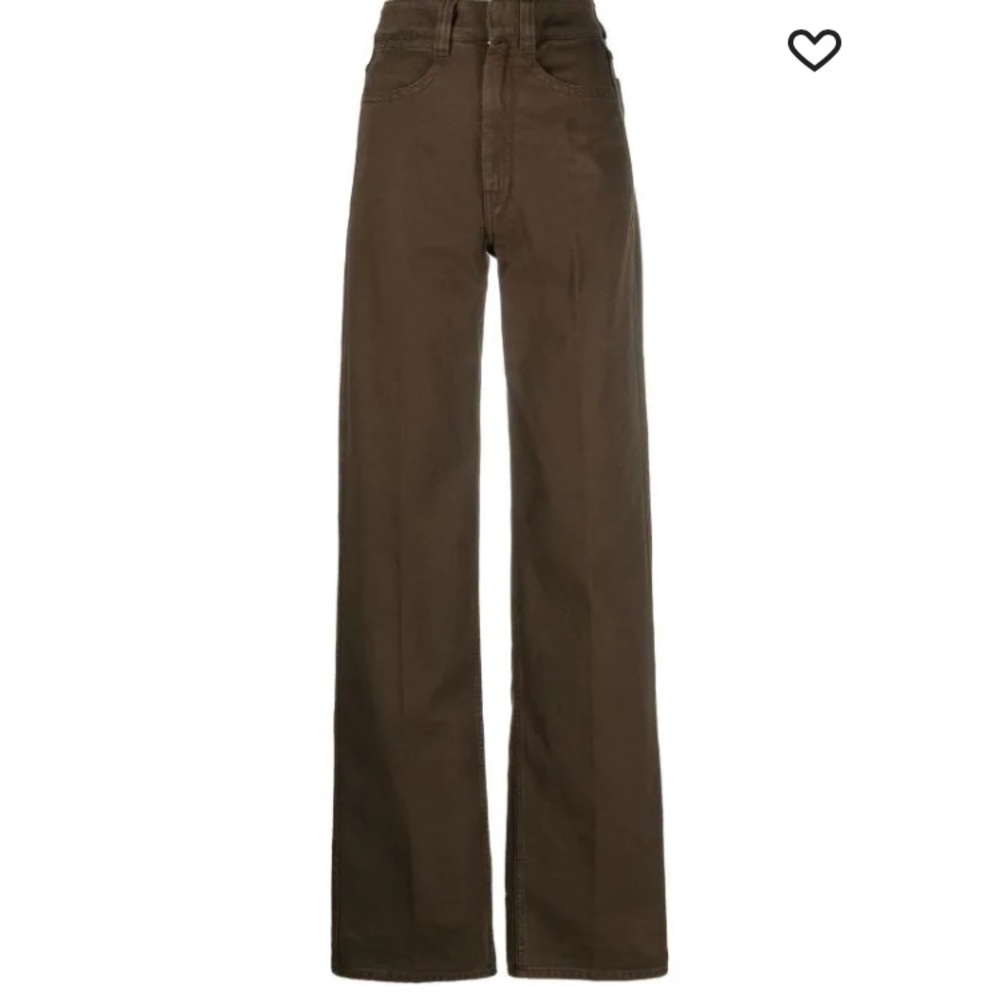 Lemaire Dark Brown Jeans - Size FR 36